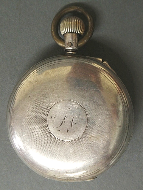 Rare English silver pocket watch