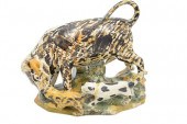 RARE ENGLISH STAFFORDSHIRE BUL