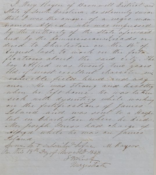 RARE "ENSLAVED ALFRED DEAD"