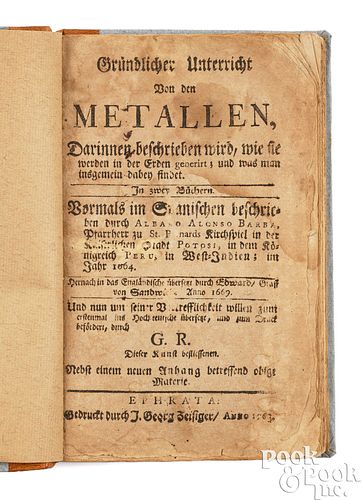 RARE EPHRATA CLOISTER IMPRINTRare