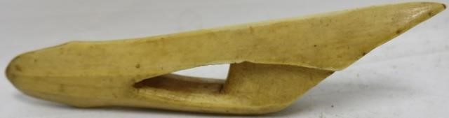 RARE ESKIMO WALRUS IVORY HARPOON
