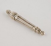 RARE FABERGé SILVER NEEDLE CAS