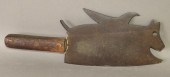 RARE FIGURAL ACCENTED BUTCHER