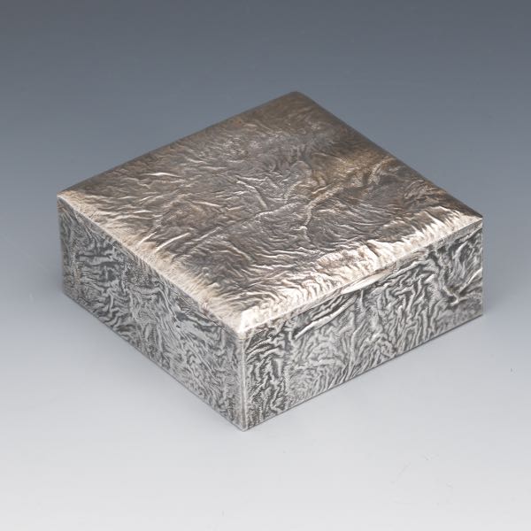 RARE FINNISH SILVER JEWELERY BOX,