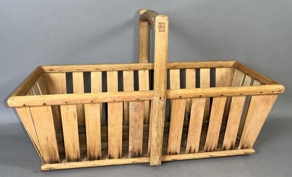 RARE FORM WOODEN SLAT SIDE