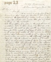 RARE FOUR-PAGE EYE WITNESS ACC