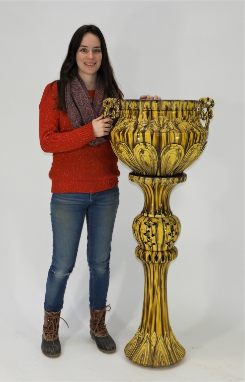 RARE FRENCH ART DECO MAJOLICA