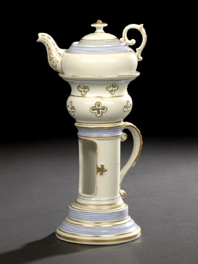 Rare French Blue-Banded Porcelain