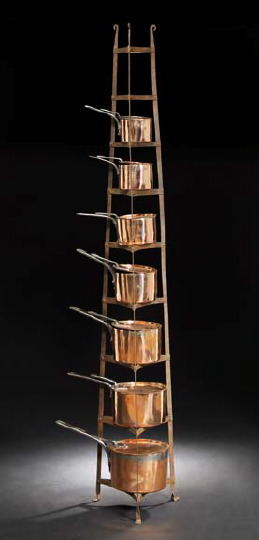 Rare French Seven-Piece Graduated