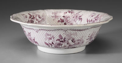 Rare Georgia Mulberry Transfer Bowl
