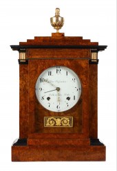 RARE GERMAN MANTLE CLOCK BY PE