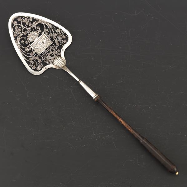 RARE GERMAN SILVER AND CARVED