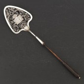 RARE GERMAN SILVER AND CARVED