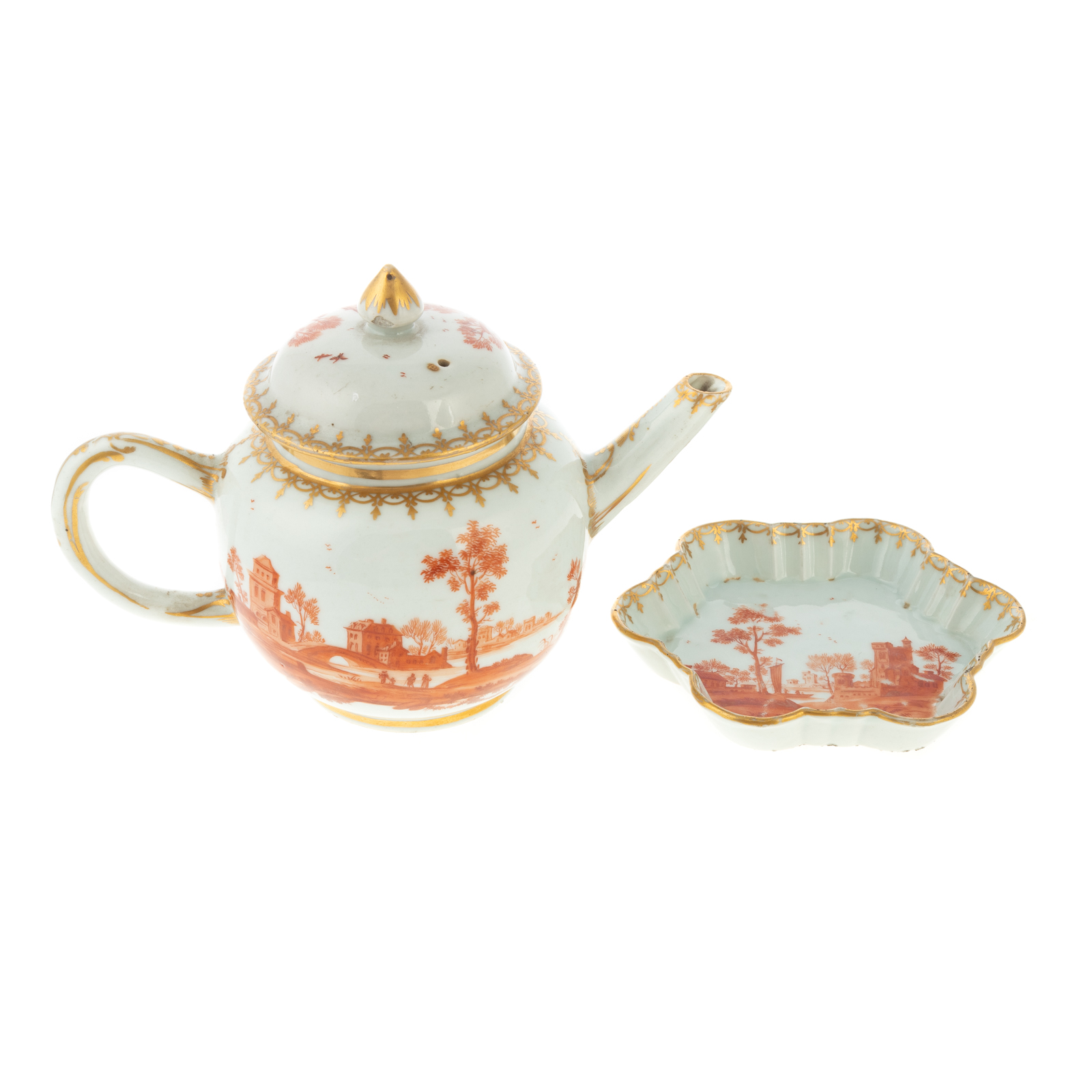 RARE GILES-DECORATED CHINESE EXPORT