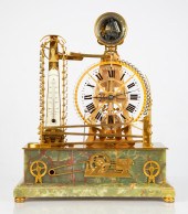 RARE GILT BRONZE GRAVITY BALL