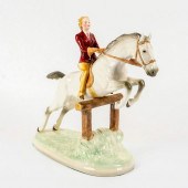 RARE GOLDSCHEIDER SCULPTURE, W