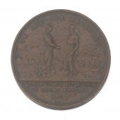 RARE GREAT BRITAIN BRONZE MEDA