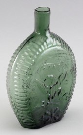 RARE GREEN GLASS GII-26 EAGLE
