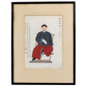 RARE GROUP OF A SCHOLAR'S PORT