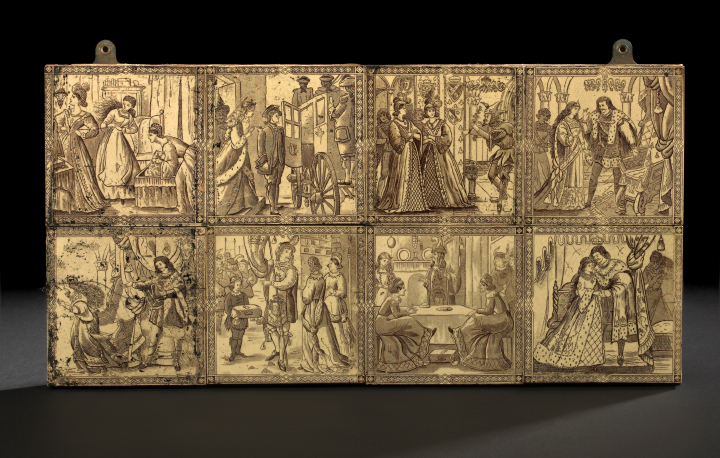 Rare Group of Eight English