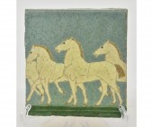 Rare Grueby tile designed by A
