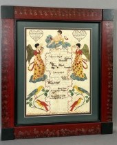 RARE HAND ILLUSTRATED AND WRIT