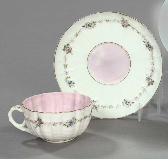 Rare Hand-Painted Belleek Porcelain
