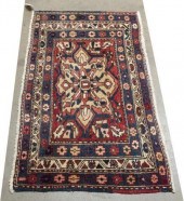RARE HAND-TIED PERSIAN HERIZ B