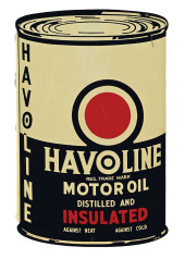 RARE HAVOLINE MOTOR OIL TIN SE