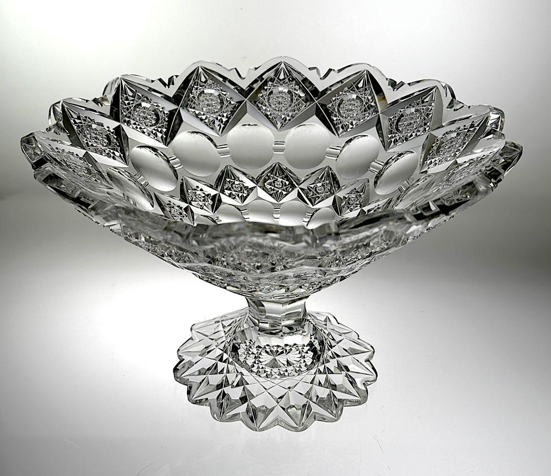 RARE HAWKES KINGS ABP CUT GLASS