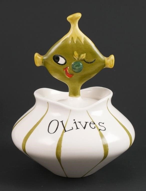 RARE HOLT HOWARD PIXIEWARE OLIVE