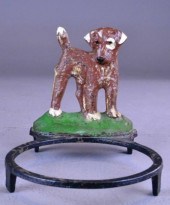Rare Hubley Cast Iron Dog Dish