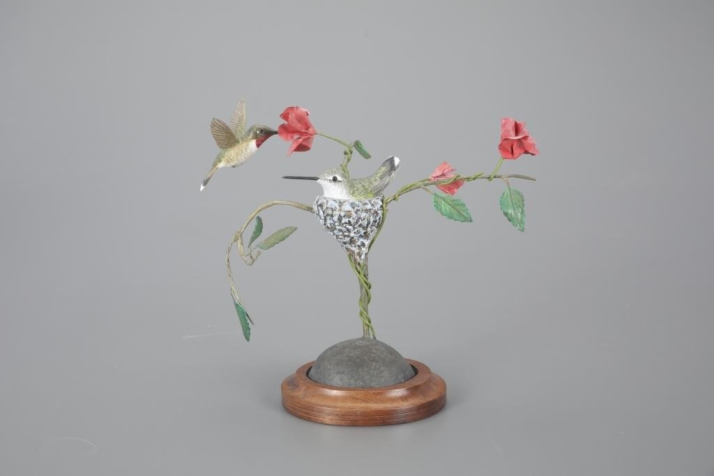RARE HUMMINGBIRD PAIRRobert G. Kerr