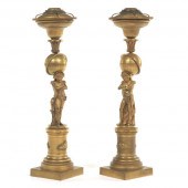 RARE IMPRESSIVE PAIR OF D'ORE