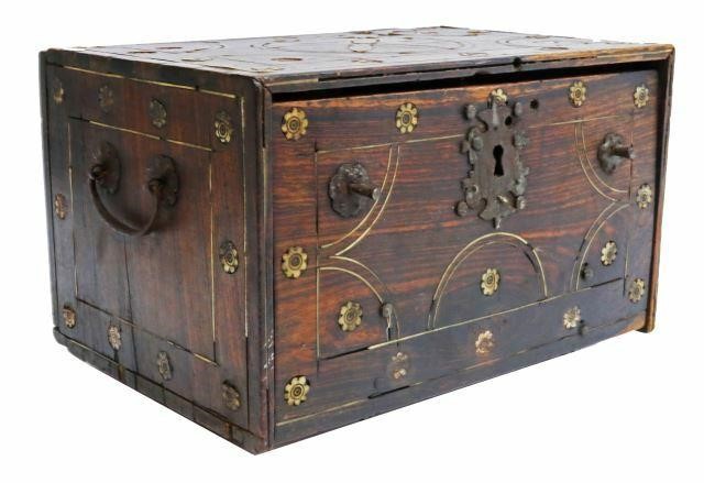 RARE INDO-PORTUGUESE TEAKWOOD