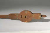RARE INUIT WOODEN KELUTVIAQ (F
