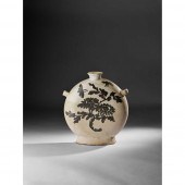 RARE IRON-PAINTED 'CHRYSANTHEM
