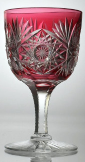 RARE J. HOARE MONARCH CUT GLAS