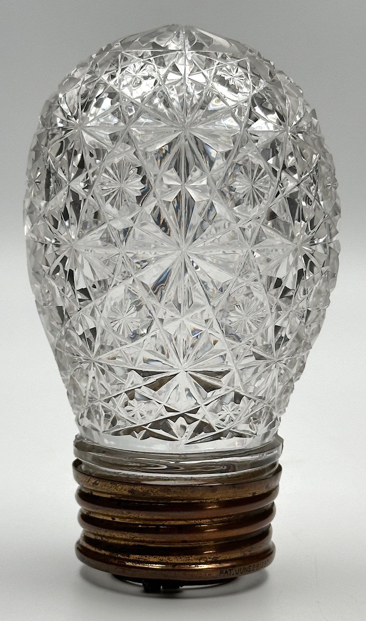 RARE J. HOARE RUSSIAN CUT GLASS