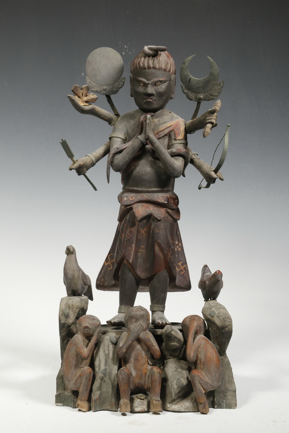 RARE JAPANESE EDO SHRINE DEITY