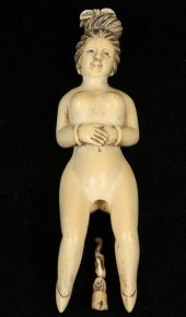 RARE JAPANESE IVORY CARVING -