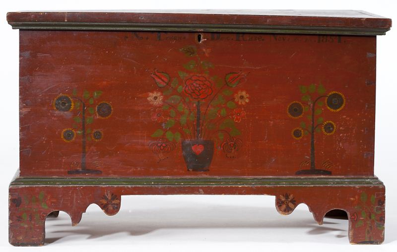 Rare Joel Palmer Paint Decorated