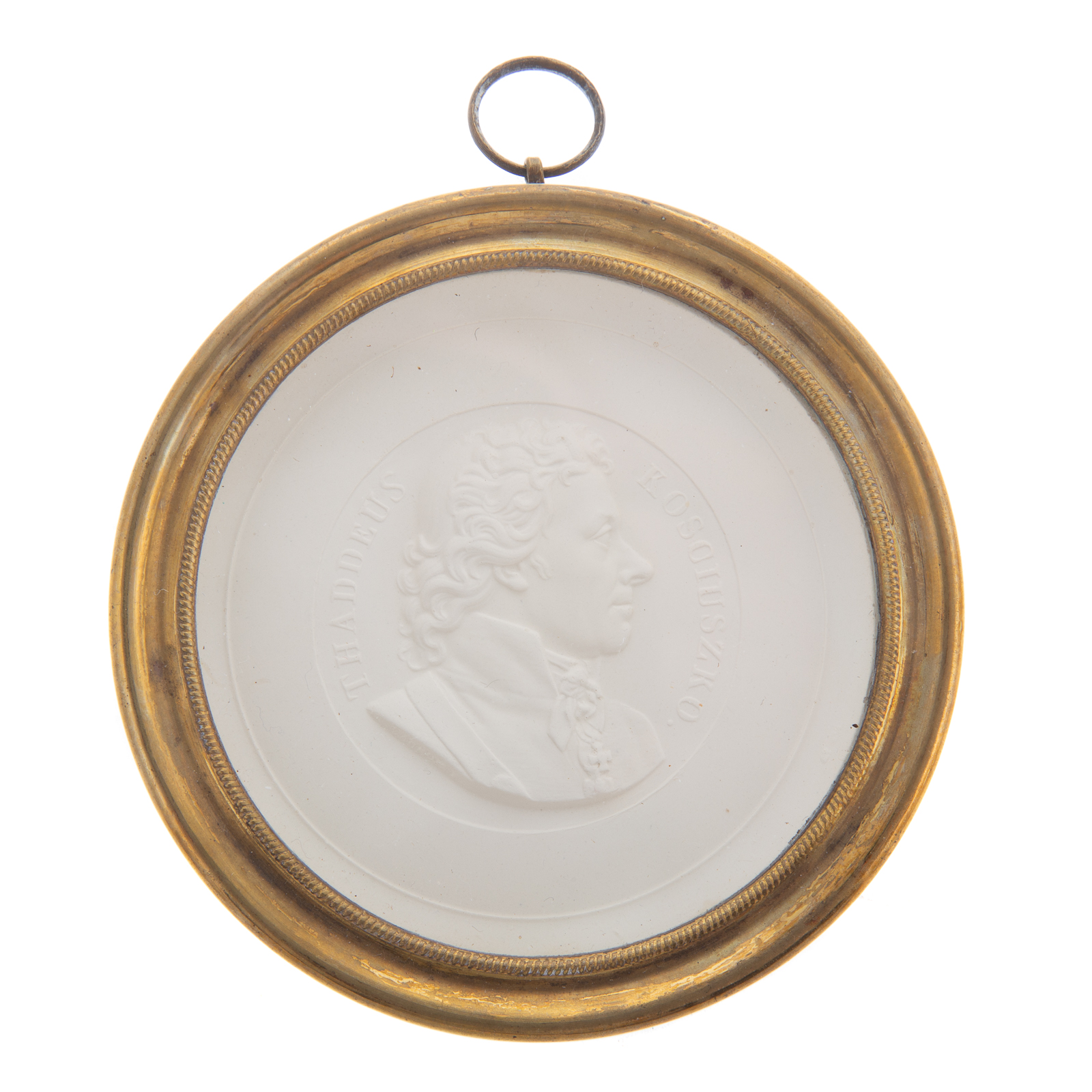 RARE KOSCIUSZKO PORTRAIT PLAQUE,