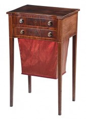 RARE LABELED INLAID FIGURED MA
