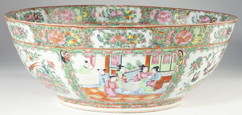 Rare Large Chinese Rose Medallion