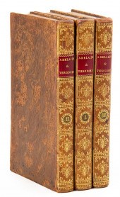 Rare leather-bound books: Adel
