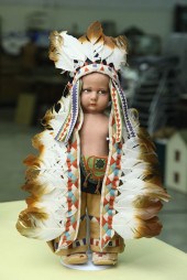 RARE LENCI CHARACTER DOLL. Fel