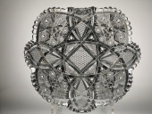 RARE LIBBEY CUT GLASS BOWL IN