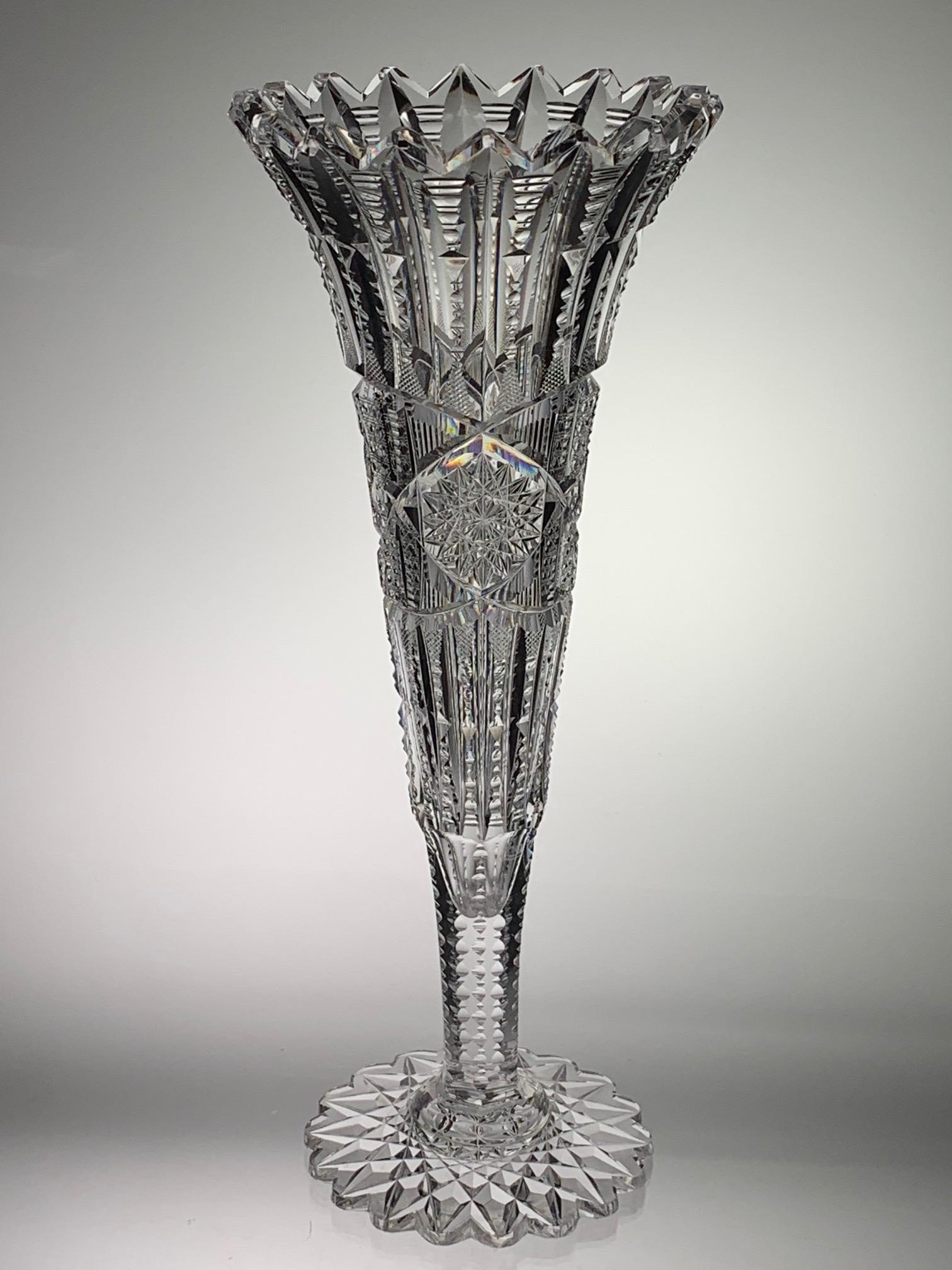 RARE LIBBEY ELLSMERE CUT GLASS