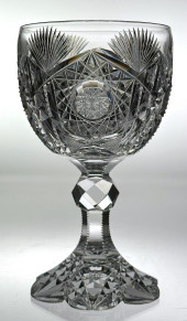 RARE LIBBEY WEDGEMERE CUT GLAS